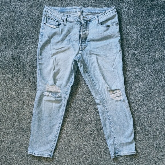 Old Navy Highrise OG Straight Jeans size 16 - Picture 2 of 7